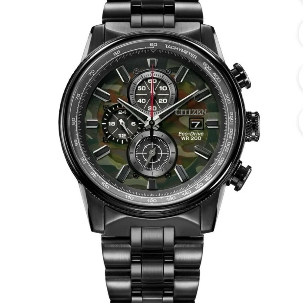 Citizen Nighthawk in camo and gunmetal